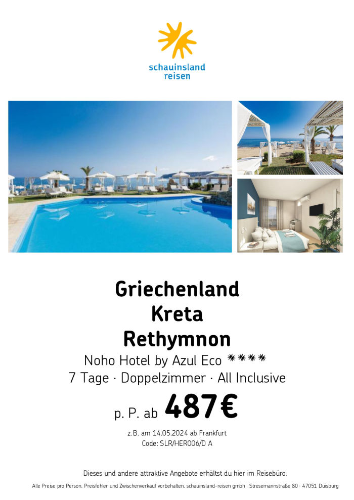 Angebot Griechenland Kreta